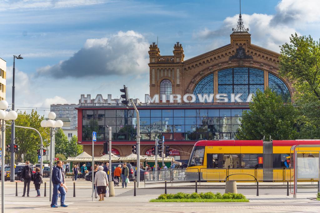 Industrial 9Th Floor Central Apartment With Balcony And Views Warsaw Ngoại thất bức ảnh